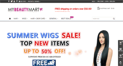 Desktop Screenshot of mybeautymart.com